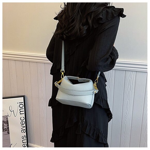 Chic Mini Boston Bag Top Handle Crossbody/Multiple colors available - Picture 3 of 14